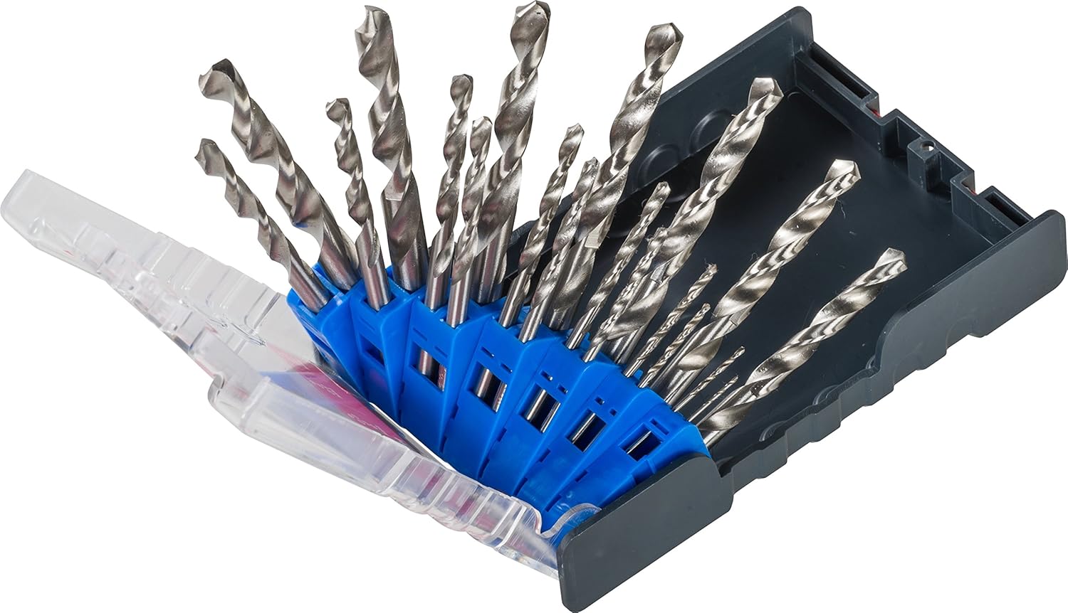 kwb PowerBox Metal Drill Set - Drill Set, 19 Pieces, HSS Steel, Multicolor