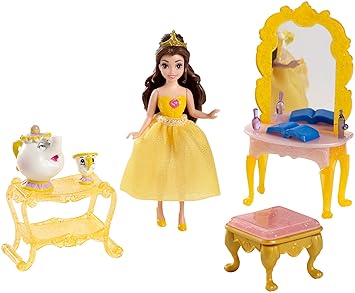 Disney Princess Little Kingdom Belle Doll And Furniture Playset