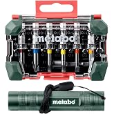 Metabo - Bit Box, 29Piece + Mini Flash Light (626721000), Other Cordless Accessories