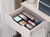 EasyPAG Mesh Drawer Organiser Tray Desk Drawer Tidy Black view 5