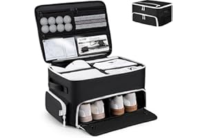 BRANTMAKER Golf Trunk Organizer, Golf Accessories for Men/Women to Storage Stuff and Gear, Cool Gifts for Golfers, Dad, Him/Her, Birthday or Father’s Day