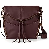 The Sak Silverlake Crossbody Purse - Women's Casual Purse For Everyday & Travel - Leather Bag with Adjustable Strap & Zipper