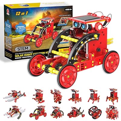 Buy Coodoo Stem Projects For Kids Ages 8 12 Solar Robots Kits 12in1 190 Pieces Diy Science Kits Learning By Playing Toys For 8 12 Year Old Boys And Girls Online In Indonesia B0bss6tp