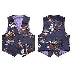 Marvelous World Boys' 5-Piece Formal Vest Suit
