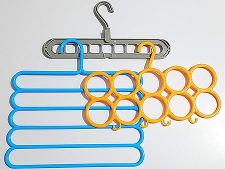 Combo Pack of Multi Slot - Multilayer � Ring Shape Hangers � 1 Piece Each � Pack of 3