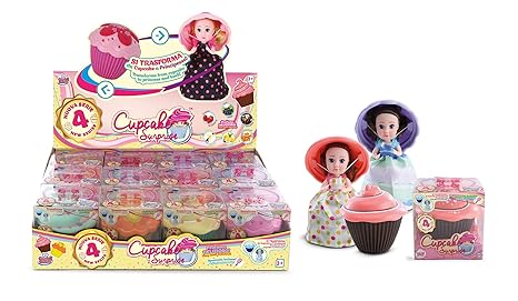 Grandi Giochi Cupcake Surprise 12 Puppen 4. Serie, Mehrfarbig, GG-00322