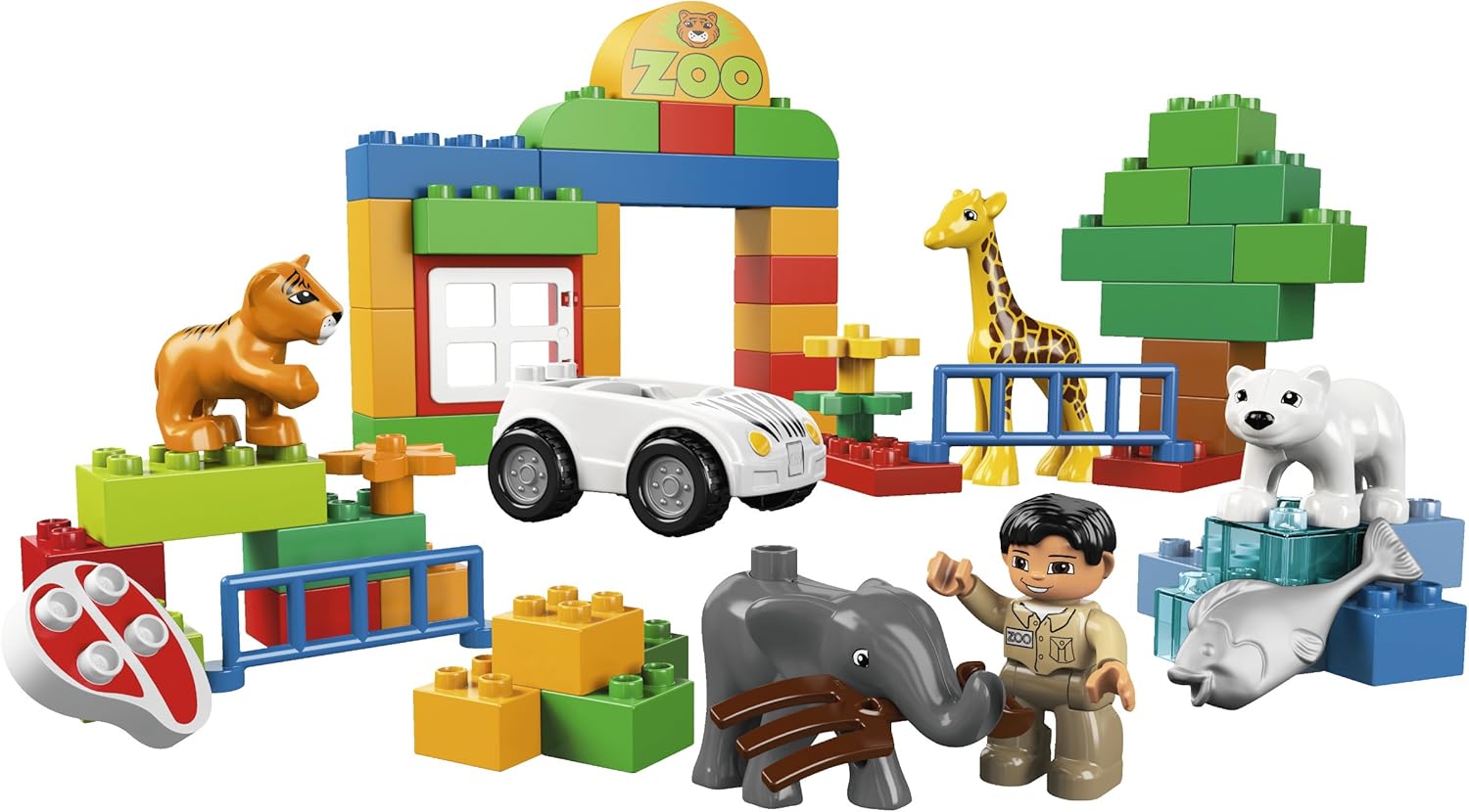 duplo zoo train