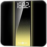 RunStar Digital Bathroom Scale for Body Weight with High Precision, Clear LED Backlight Display, Accurate Scale with 6mm Tempered Glass, 400lb