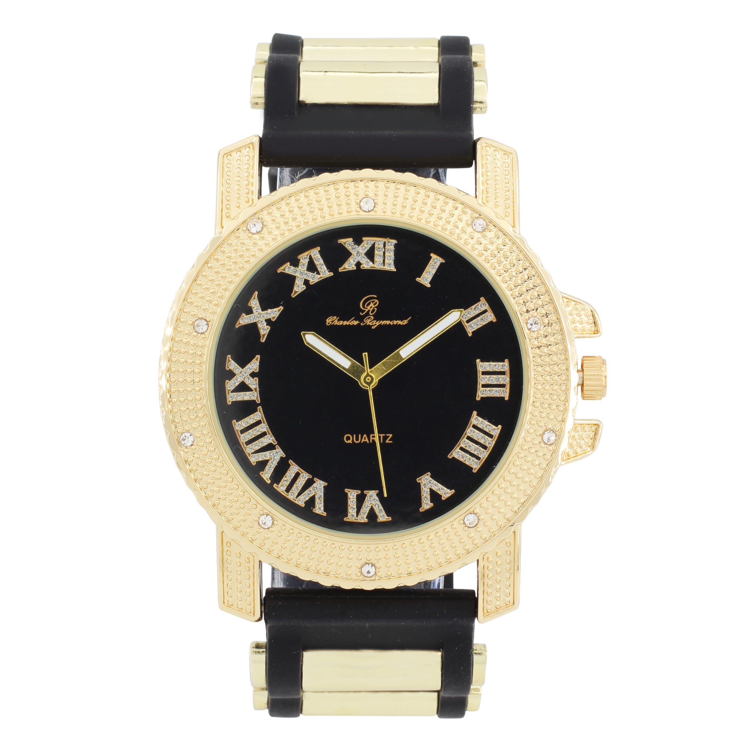 Charles Raymond, Sport, Bling, Ice Watch GJM (ST10392B-Black-Gold)