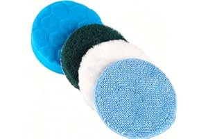 4 in 1 Replacement Brush Heads for Electric Bathroom scrubbing Brush