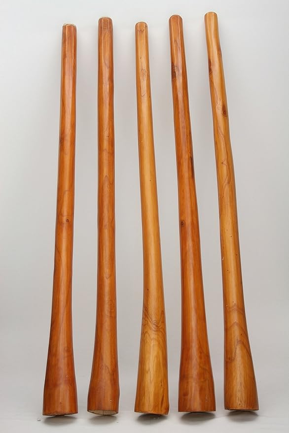 Holz Didgeridoo Jackfruit Baum Länge 130cm natur inkl. LernCD