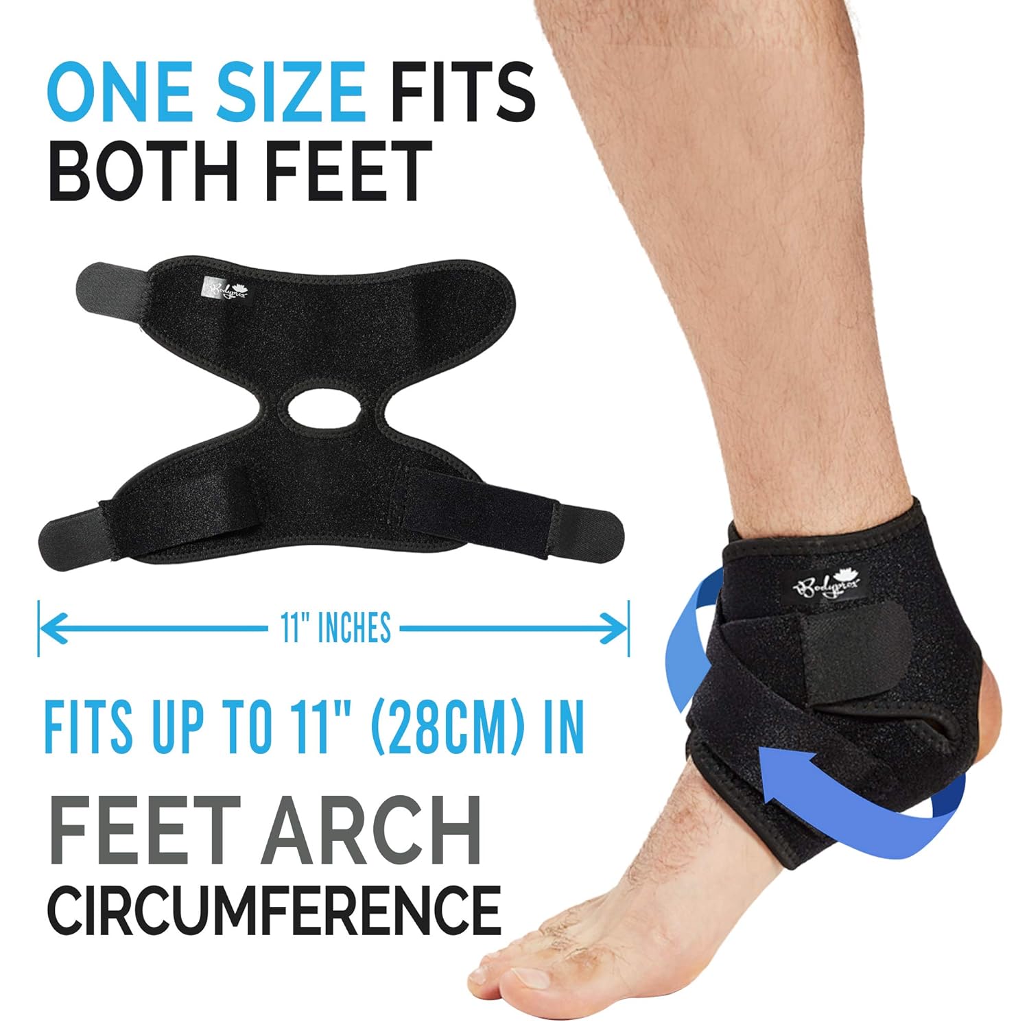 Ankle Support Brace, Breathable Neoprene Sleeve, Adjustable Wrap! : Beauty
