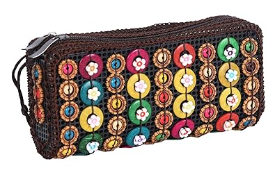 Derben Clove Beautiful Handmade Sling bag Wallet for Girls - Multi Colour