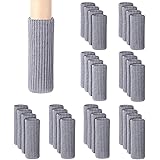 Furniture Leg Feet Glides Wood Floor Protectors Set 24pcs Pineapple Chair Socks Brown Elastic Chair Leg
