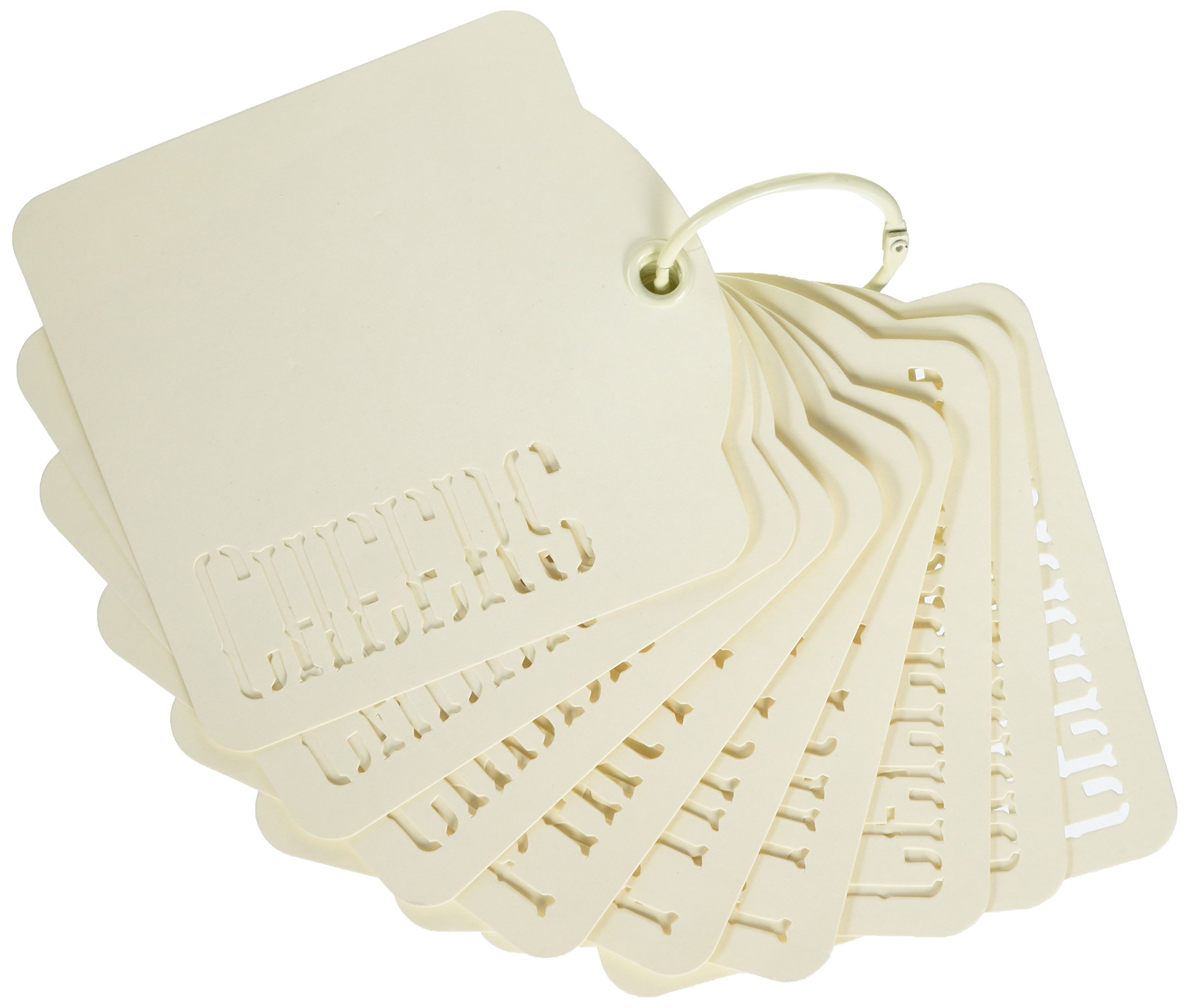 Graphic 45 Cheers/Party/Celebrate Tags Ivory