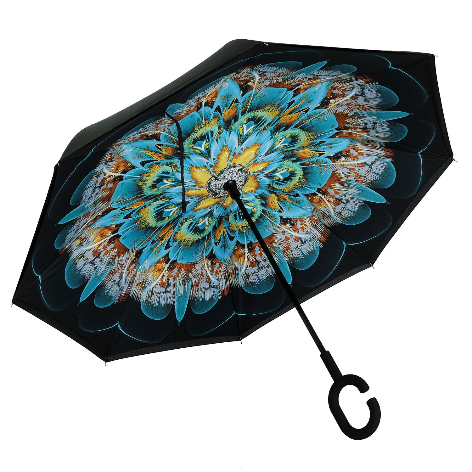 Inverted Umbrella Alink Reverse Folding Double Layer Inside Out Outdoor