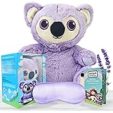 2-in1 Microwavable Heating Pad for Period Cramps + Eye mask Heating pad – Machine Washable Cover - Cute Stuffed Animal Heating Pad, Portable Menstrual Microwave Heating Pad with Lavender Scent (Koala)