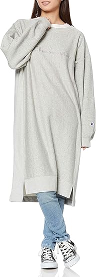 チャンピオン リバースウィーブ 10oz ワンピース Cw S002 レディース ワンピース チュニック 通販 Amazon