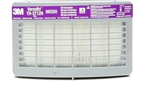 3M HE Filter TR-3712N, for Versaflo Powered Air Purifying Respirator TR-300 Series PAPR, 1 Filter
