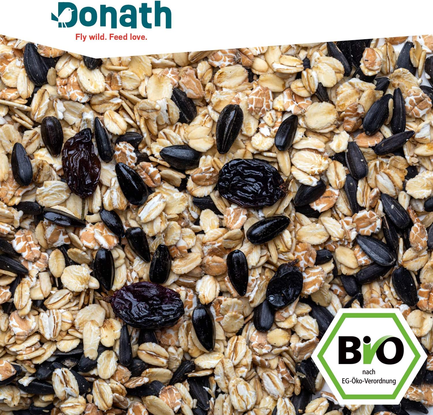 Donath Organic Energy Muesli, the energy-rich organic mix brings reserves of energy to your bird table - Image 4
