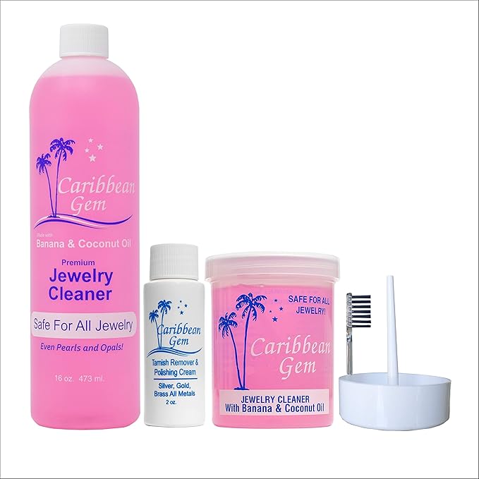 Caribbean Gem Banana & Coconut Oil Jewellery Cleaner, Ultra Jewellery