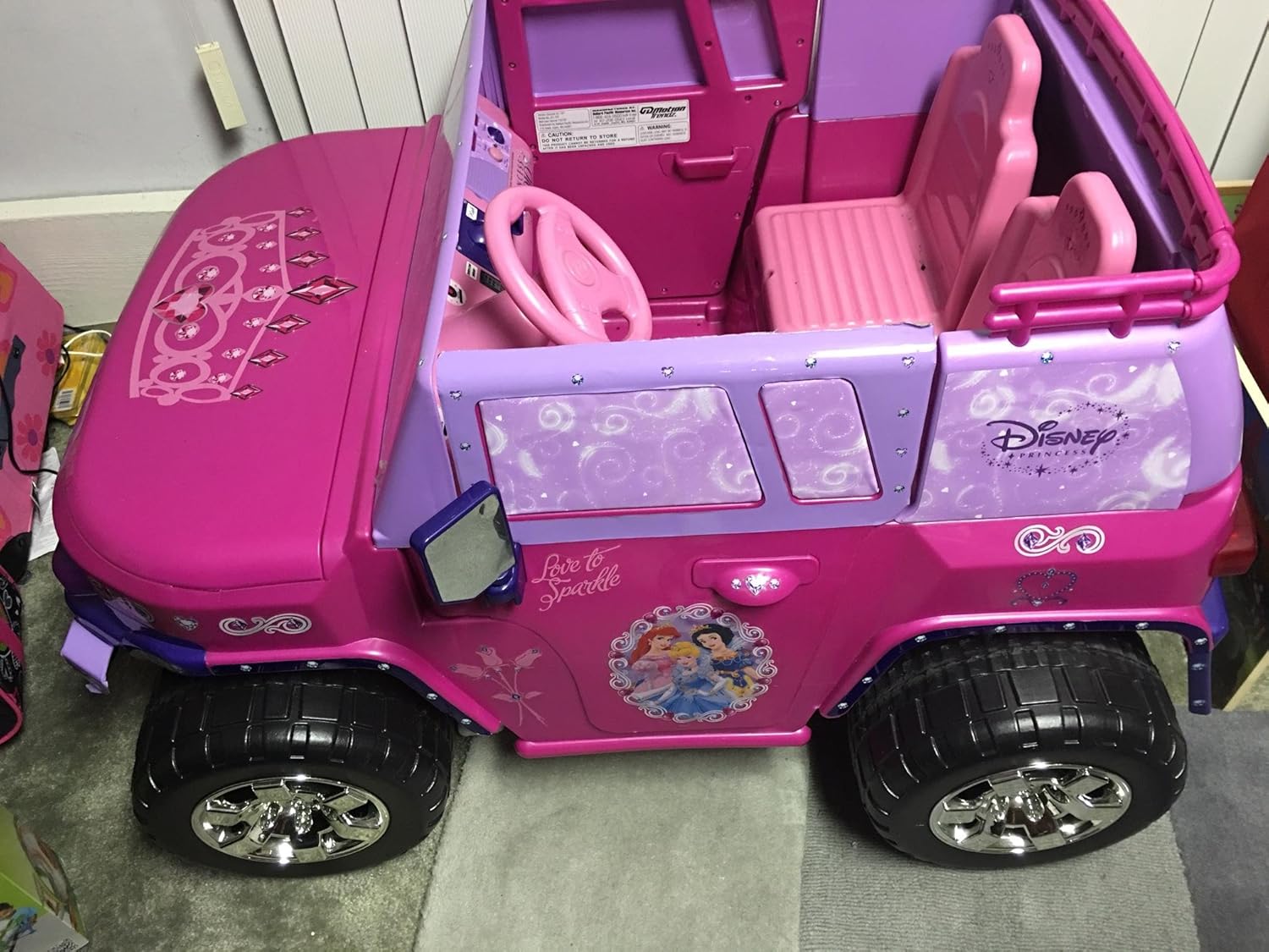 disney princess 12v toyota fj cruiser