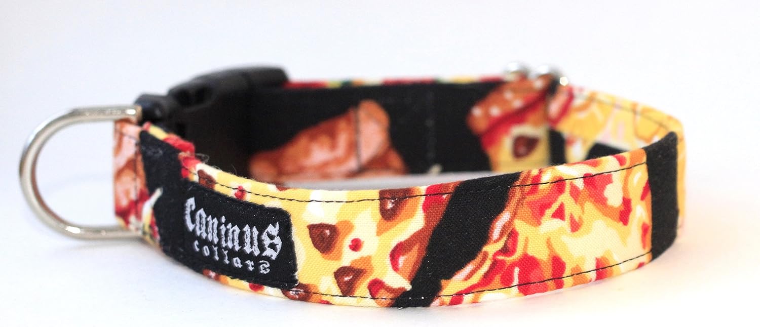 pizza dog collar