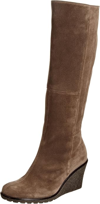 taupe knee high boots uk