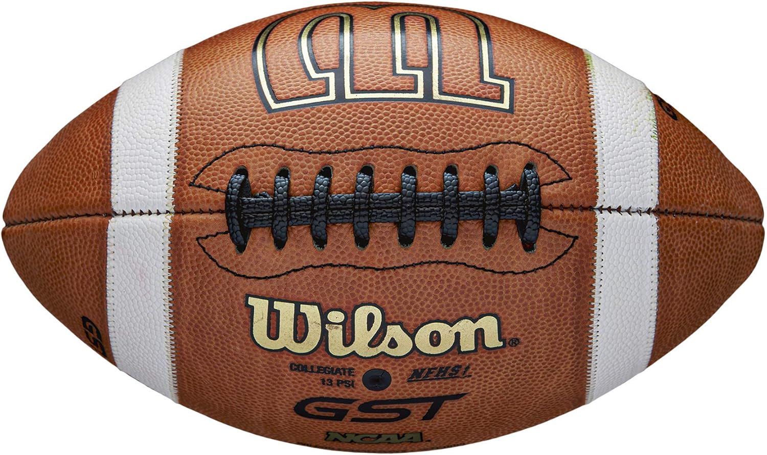 Wilson GST Official Game Football - Standard : Official Footballs : Sports & Outdoors