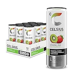 CELSIUS Sparkling Kiwi Strawberry, Sugar Free