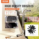 VEVOR 30ft Dryer Vent Cleaner Kit 22pc Nylon Brush Duct Lint Remover Flexible view 2