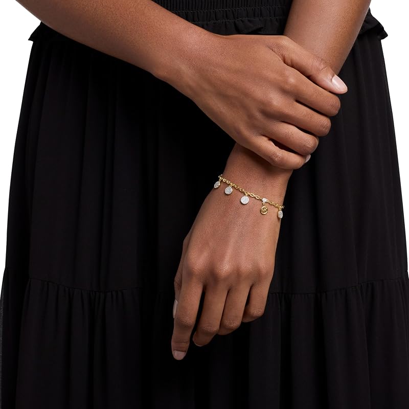 Premium Mujer Pulsera de latón bicolor, MKJ8631931