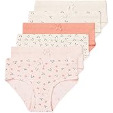 Lucky & Me Erica Girls GOTS, Organic Cotton Bikinis, 6 Pack