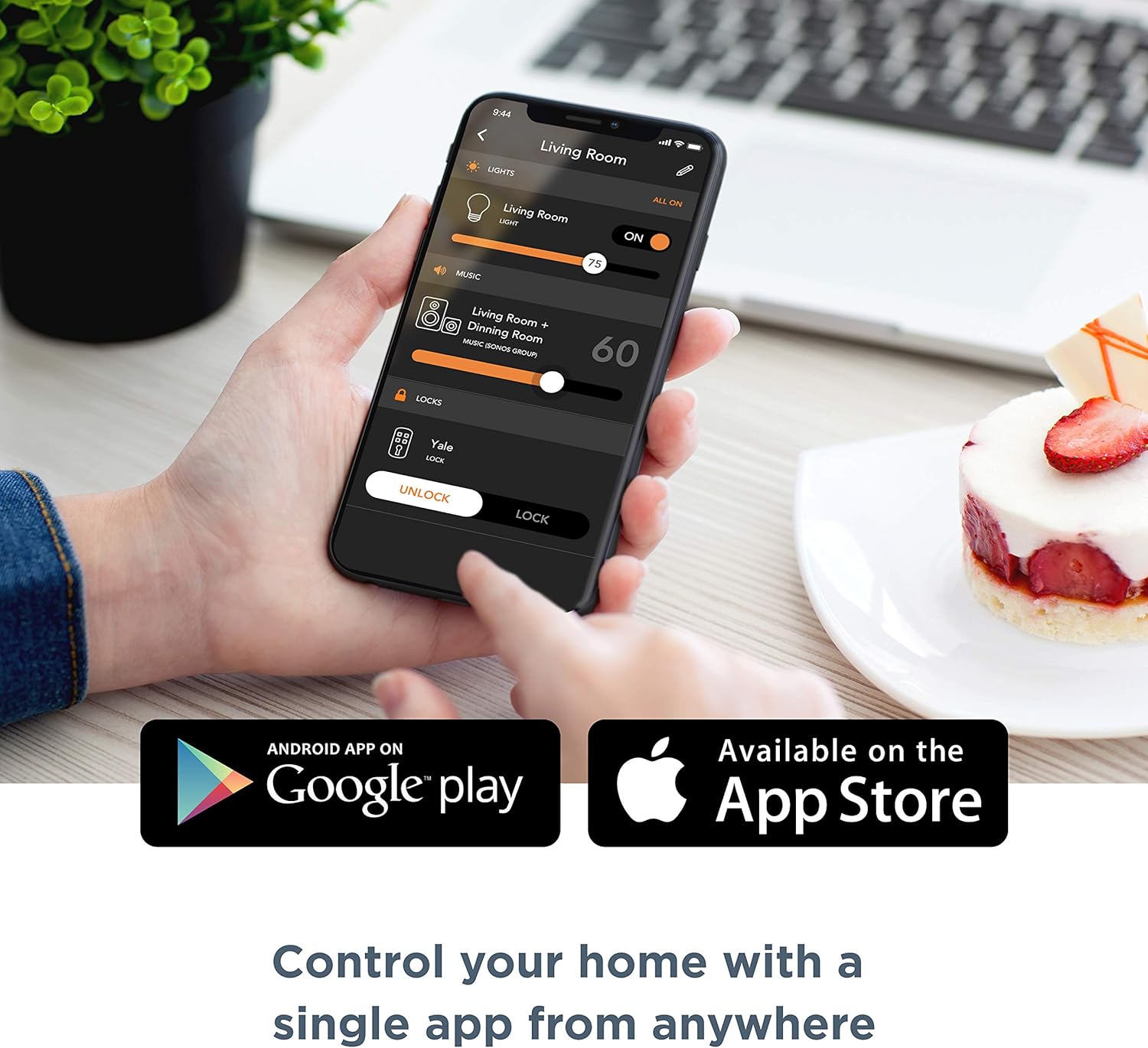 Brilliant Smart Home Control (1-Switch Panel) — Alexa Built-In & Compatible with Ring, Sonos, Hue, Kasa/TP-Link, Wemo, SmartThings, Apple HomeKit — In-Wall Touchscreen Control for Lights, Music & More: Industrial & Scientific