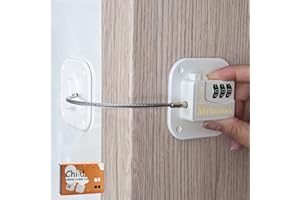 AIXIAOYA Refrigerator Lock Fridge Locks for Kids Keyless Child Safety Cabinet Locks for Cabinets Closets Drawers Window Electrical Appliances