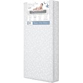 Dream On Me Nap Nest Baby Crib Mattress, GREENGUARD Gold, Made in USA | Waterproof Cover, 88 Coil Spring Support, BSA Verified, ASTM &amp; CPSC Tested, Fits Full Size Crib and Toddler Bed 52"x28"x5"