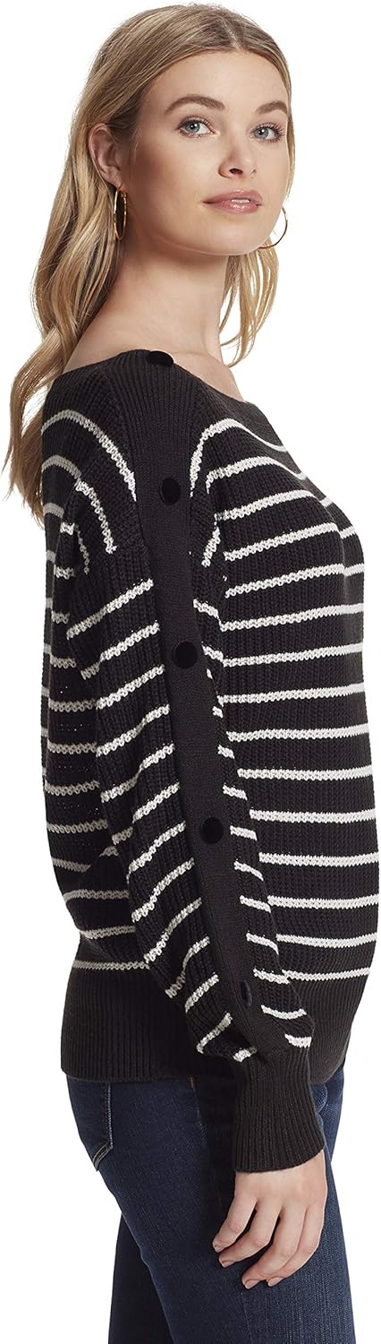 Jessica Simpson Women's Adley Elegant Boat Neck Sweater at  Women’s Clothing store
