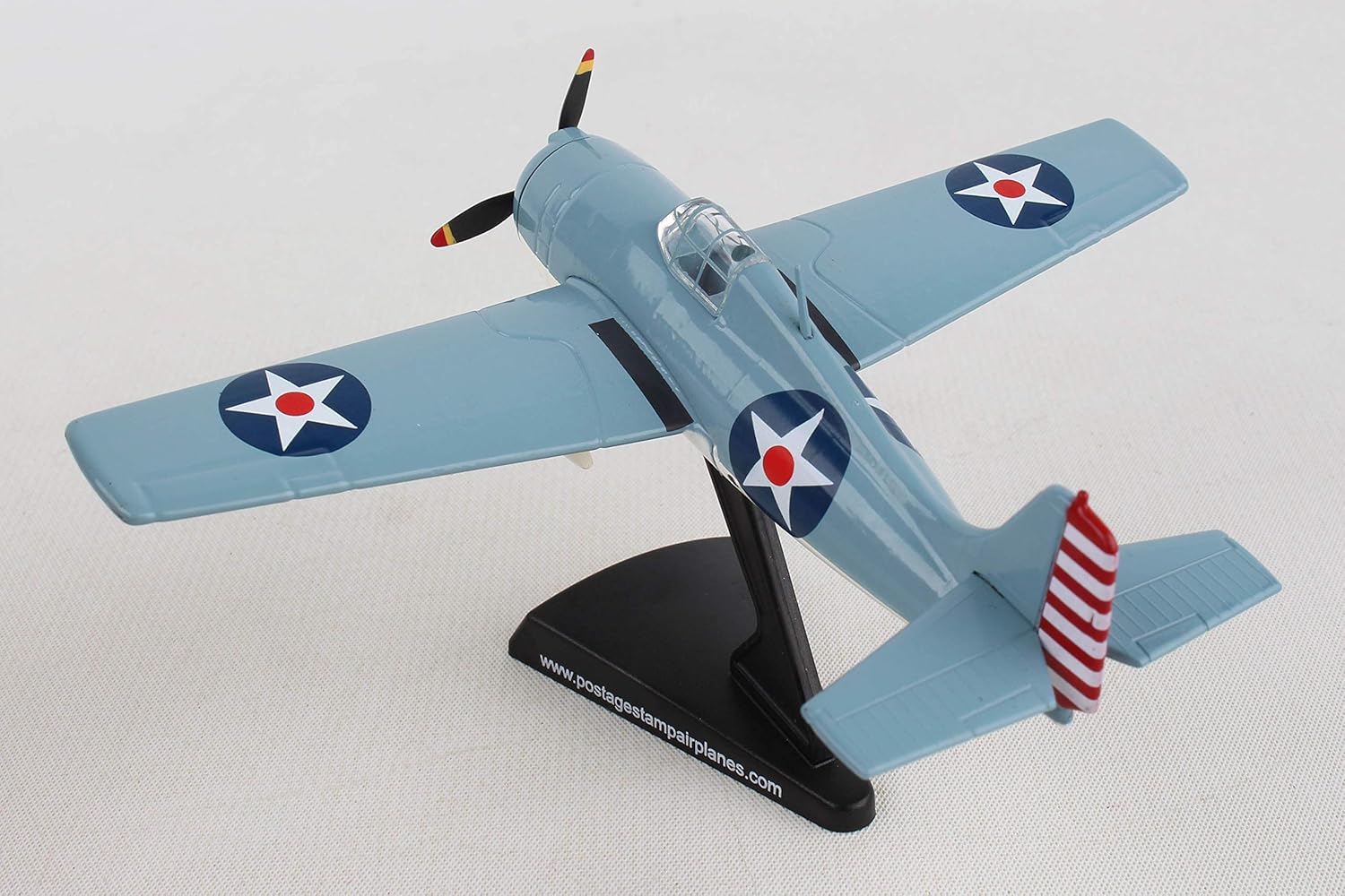 Daron Postage Stamp F4F Wildcat, Blue: Furniture & Decor