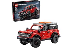 LEGO Technic Ford Bronco Kids Toy Car - Building Toy for Boys and Girls, Ages 10+ - Car Toy and Model Kit - Makes a Cool Birthday Gift for Kids - Authentic Ford Bronco Trim & Details - 42213