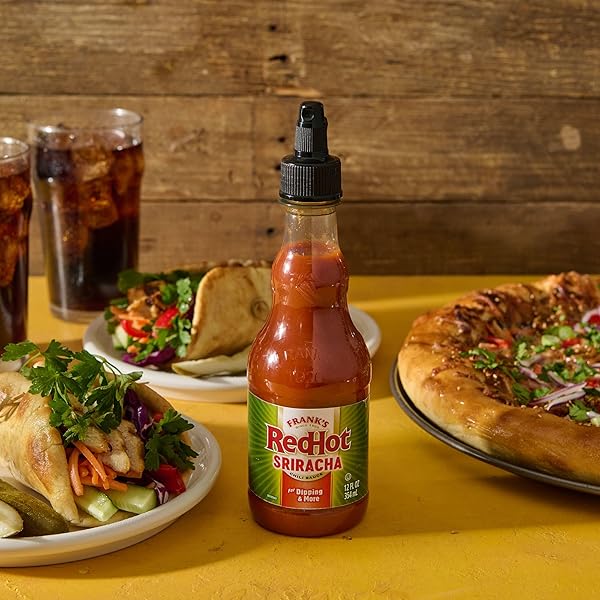 FRANK’S REDHOT SRIRACHA CHILI SAUCE, 12 FL OZ