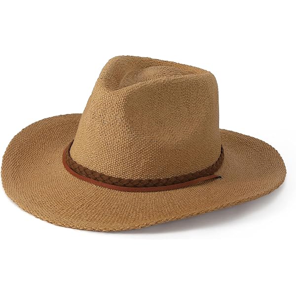 Mayser Piero Panama Straw Hat Men Nature 6 7/8 at Amazon  display picture 1