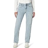 Amazon Essentials Women's High-Rise Straight Leg Jean