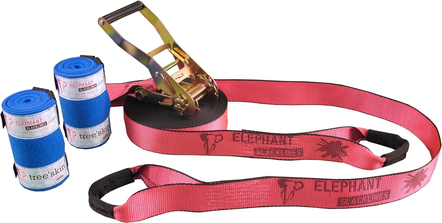 Elephant Slacklines Rookie Flashline-Set 15 m