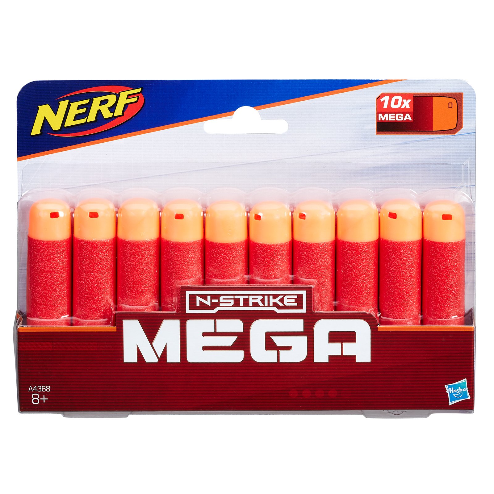 Nerf Hasbro N-Strike Mega Series Dart, 10-Pack