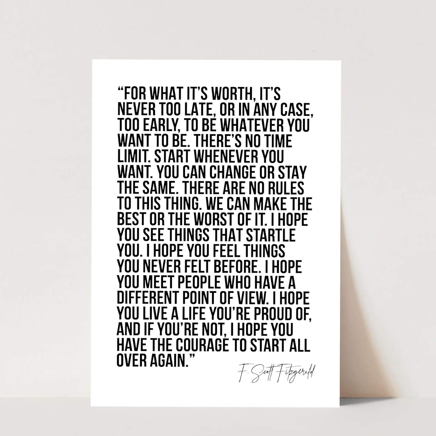 Amazon Com For What It S Worth It S Never Too Late Or In Any
