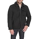 Tommy Hilfiger mens Wool Blend Jacket With Sherpa Collar