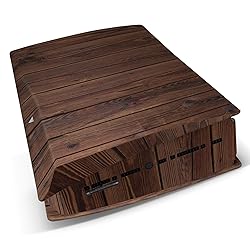 PS5 Disk Console Wood Skin Decal Mahogany Vinal
