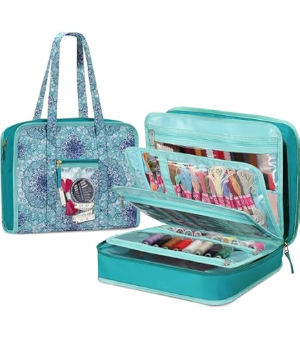 DMC: Travel Bag Mouliné Gold From DMC - Organizers, Baskets, Boxes - Accessories DMC: Travel Bag Mouliné Gold From DMC - Organizers, Baskets, Boxes - Accessories