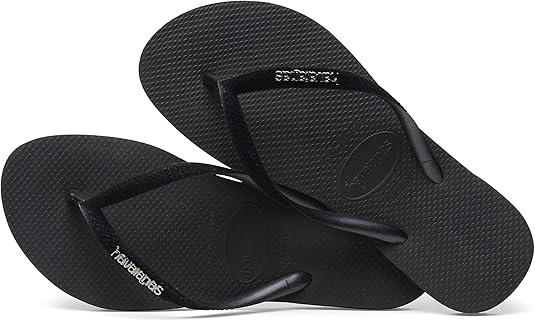 havaianas slim velvet black