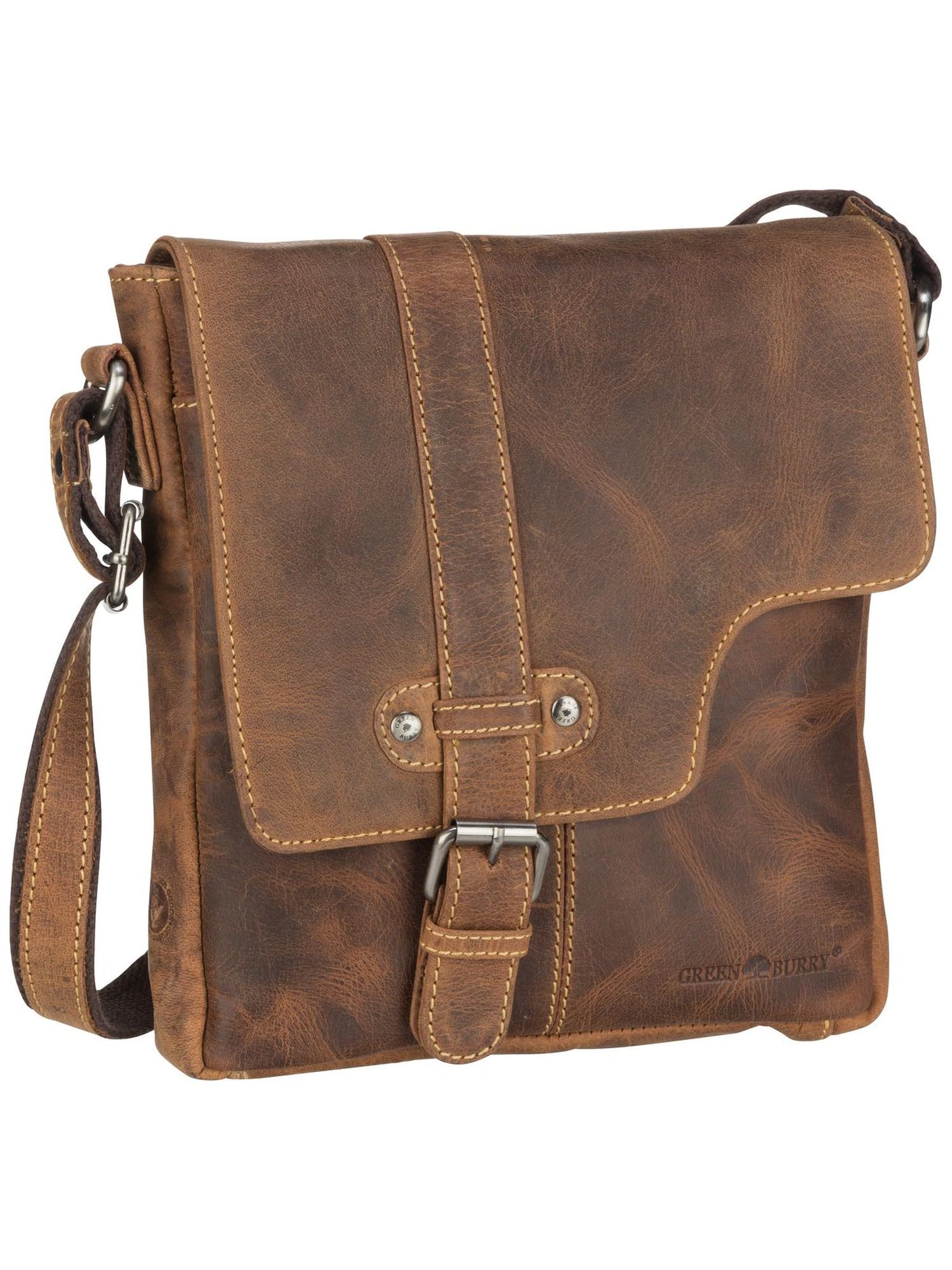 Greenburry Vintage shoulder bag leather 22 cm